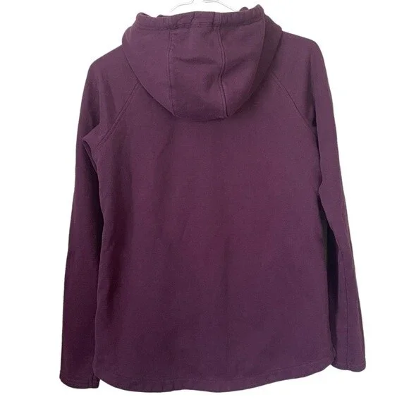 Columbia Womens Purple Pullover Sweatshirt Hoodie w/Logo & Pocket Size XS - EUC - Picture 2 of 7